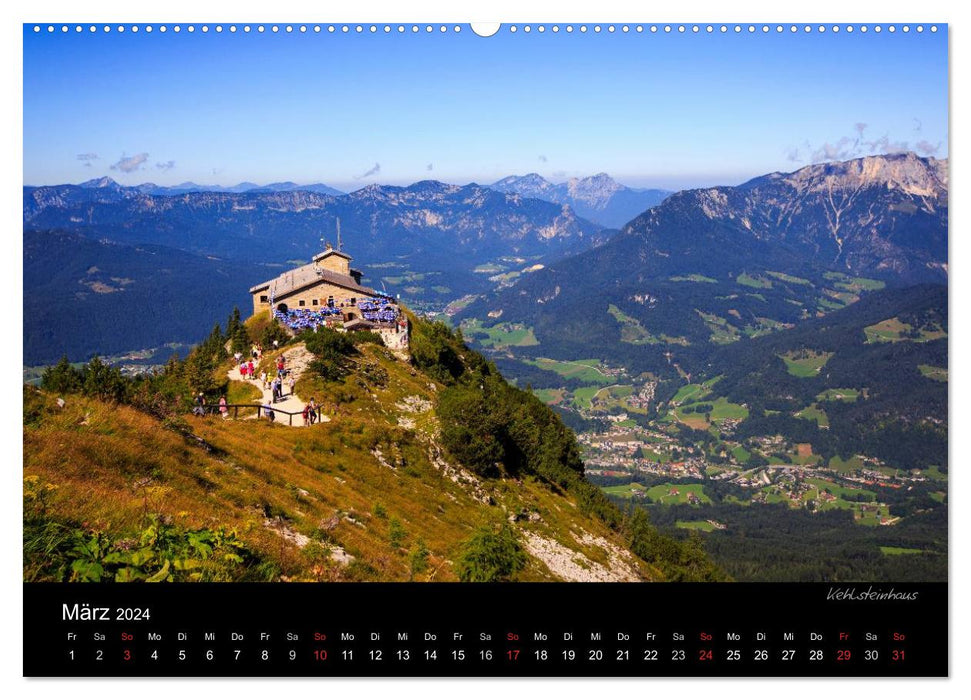 Berchtesgadener Land (CALVENDO Premium Wandkalender 2024)