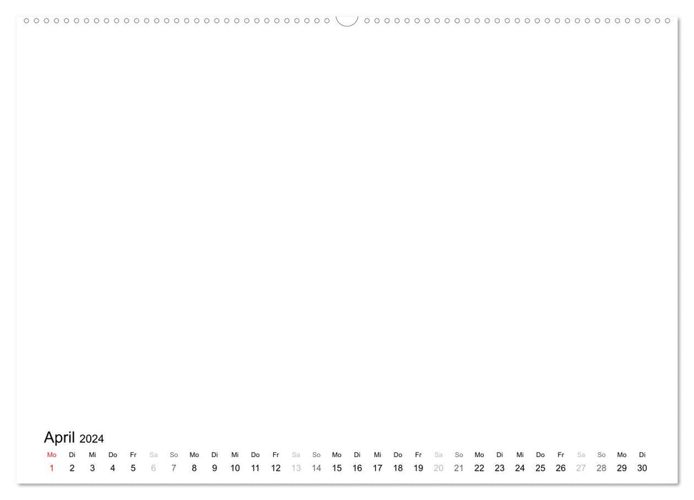 Bastelkalender - Weiss (CALVENDO Wandkalender 2024)