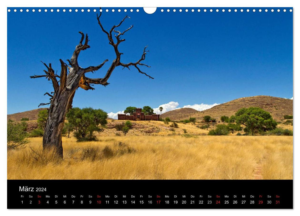 Fantastisches Namibia (CALVENDO Wandkalender 2024)