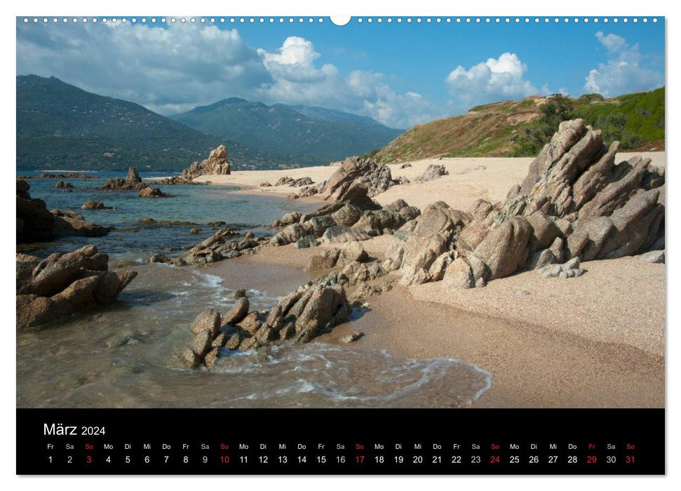 Korsika Insel der Schönheit (CALVENDO Wandkalender 2024)