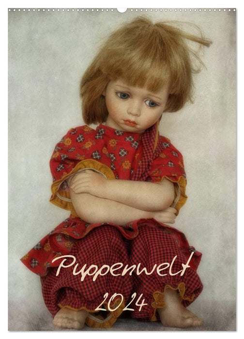 Puppenwelt 2024 (CALVENDO Wandkalender 2024)