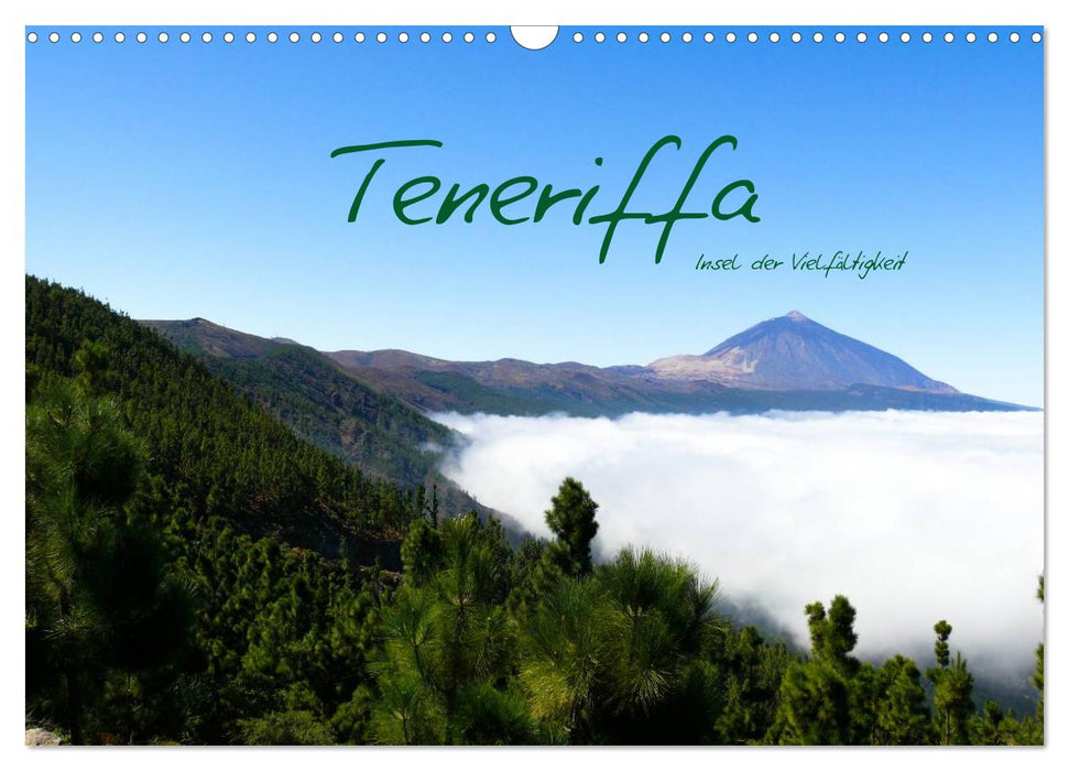 Teneriffa - Insel der Vielfältigkeit (CALVENDO Wandkalender 2024)