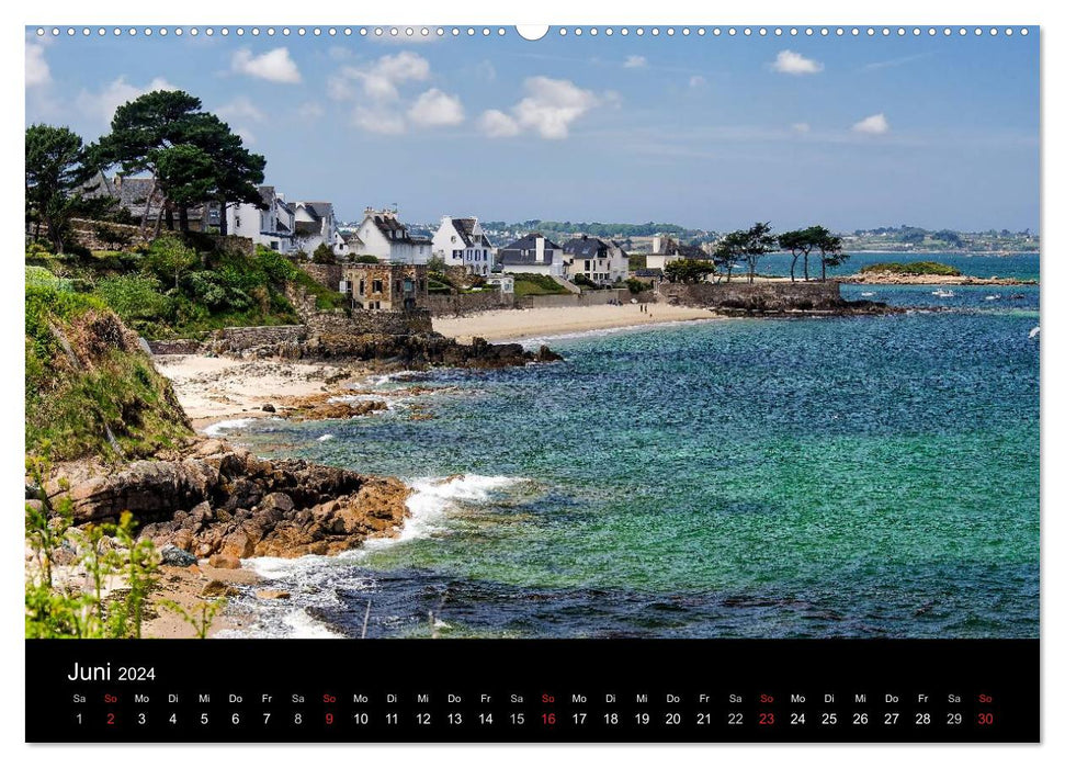 Bretagne - Bilder einer Küstenlandschaft (CALVENDO Wandkalender 2024)