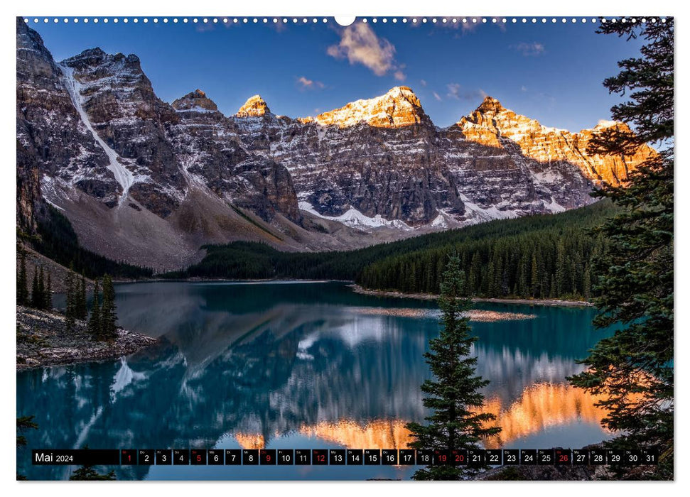 West-Kanada (CALVENDO Premium Wandkalender 2024)