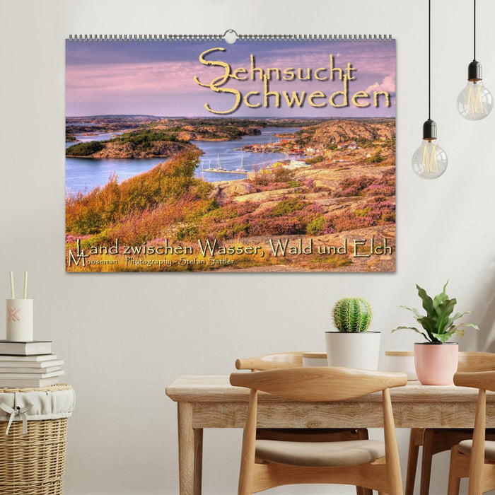 Sehnsucht Schweden - Sverige (CALVENDO Wandkalender 2024)
