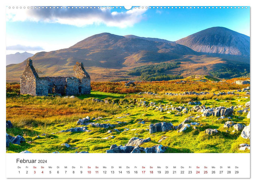Insel Skye - Atemberaubende Naturkulisse (CALVENDO Premium Wandkalender 2024)