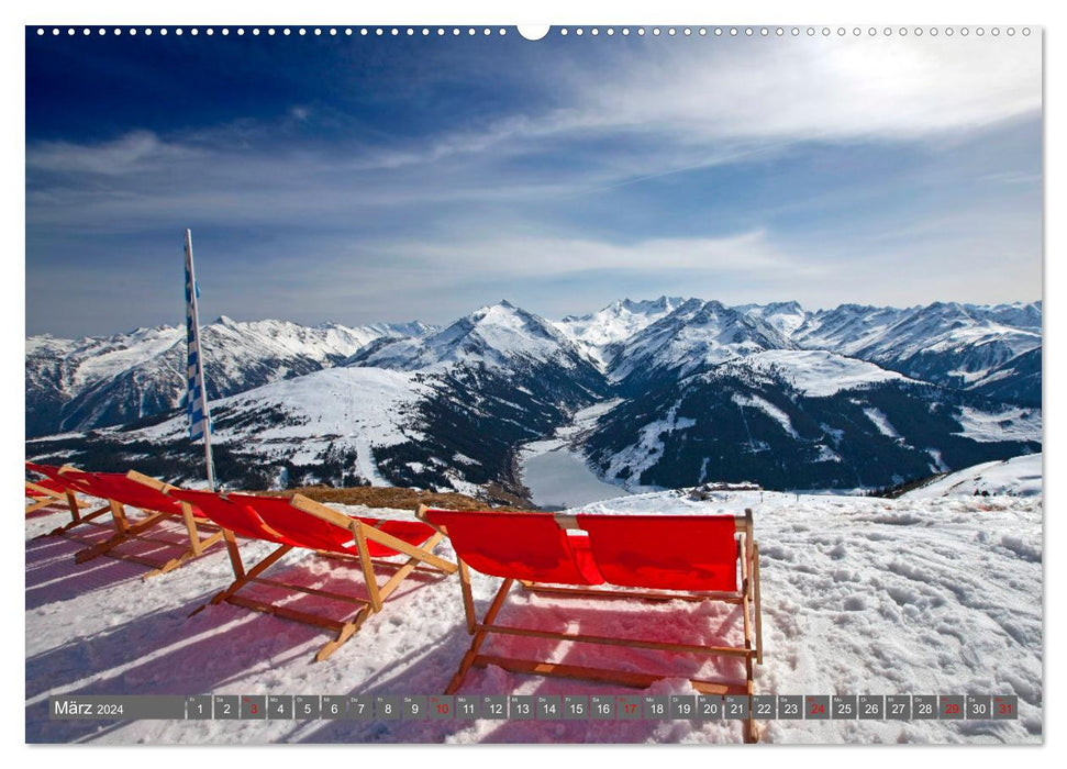 Königsleiten am Gerlospass (CALVENDO Wandkalender 2024)