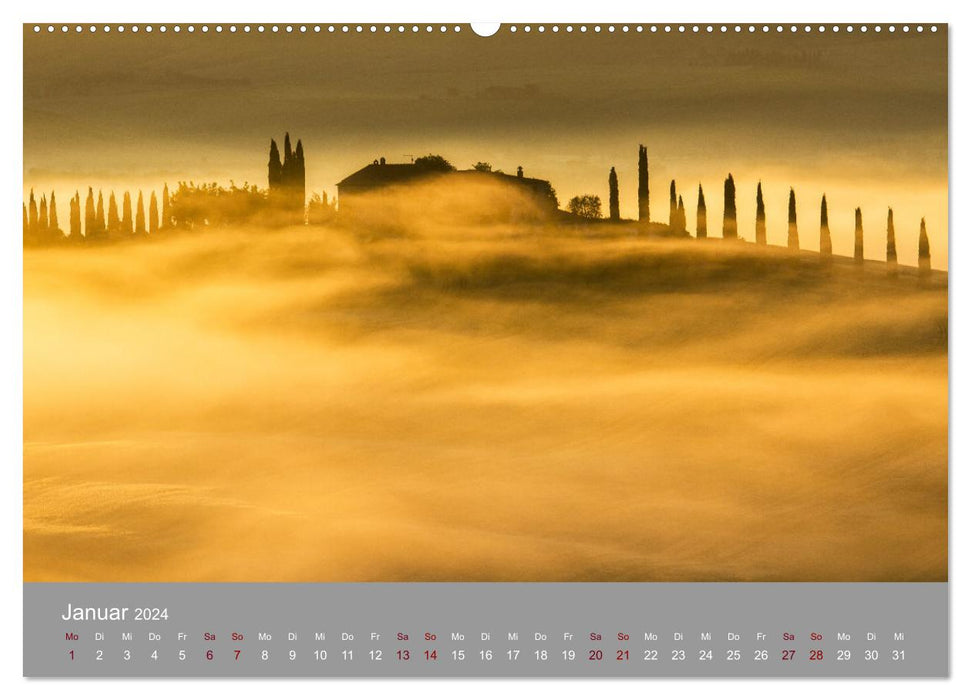 Nebelzauber (CALVENDO Premium Wandkalender 2024)