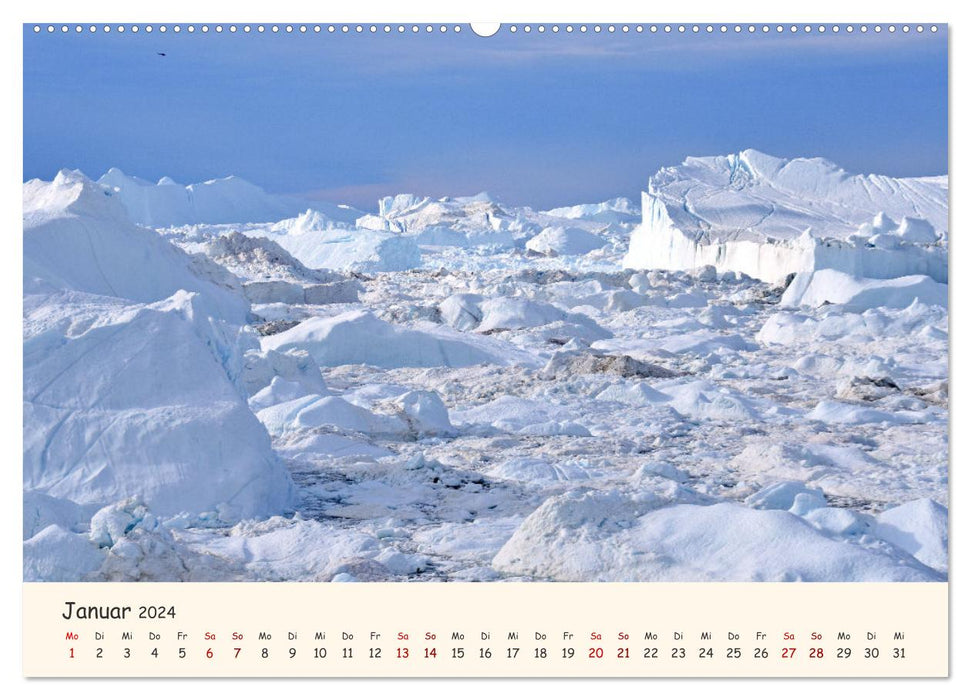 Grönland Faszinierend atemberaubend grandios (CALVENDO Wandkalender 2024)
