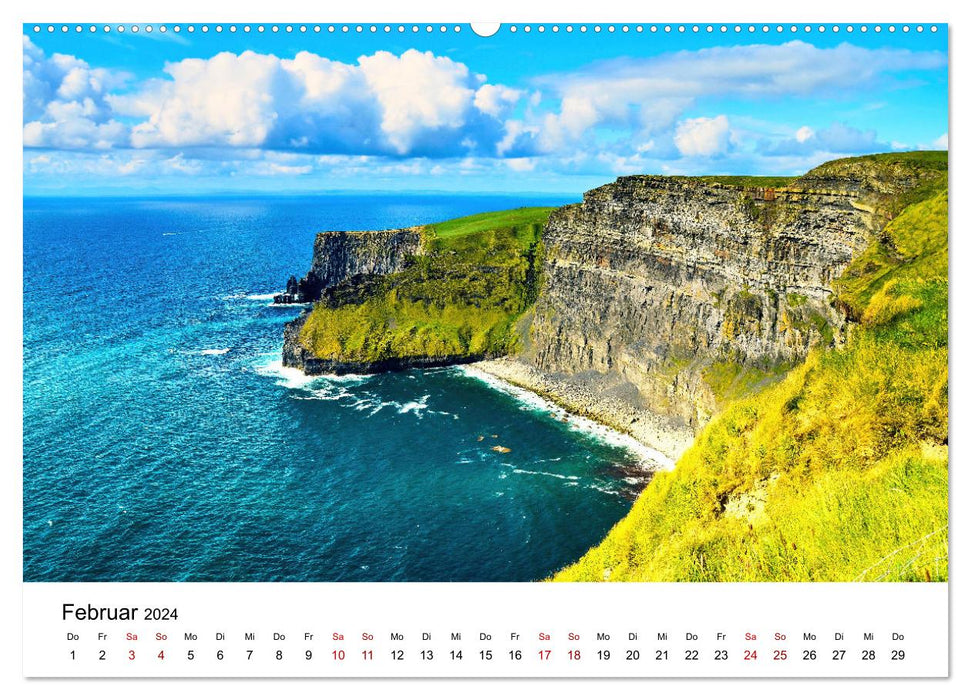 Irland - Malerische Landschaften (CALVENDO Premium Wandkalender 2024)