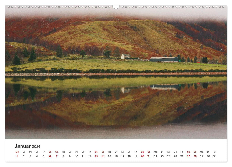 Schottland - Eine eindrucksvolle Reise in ein wunderschönes Land. (CALVENDO Premium Wandkalender 2024)