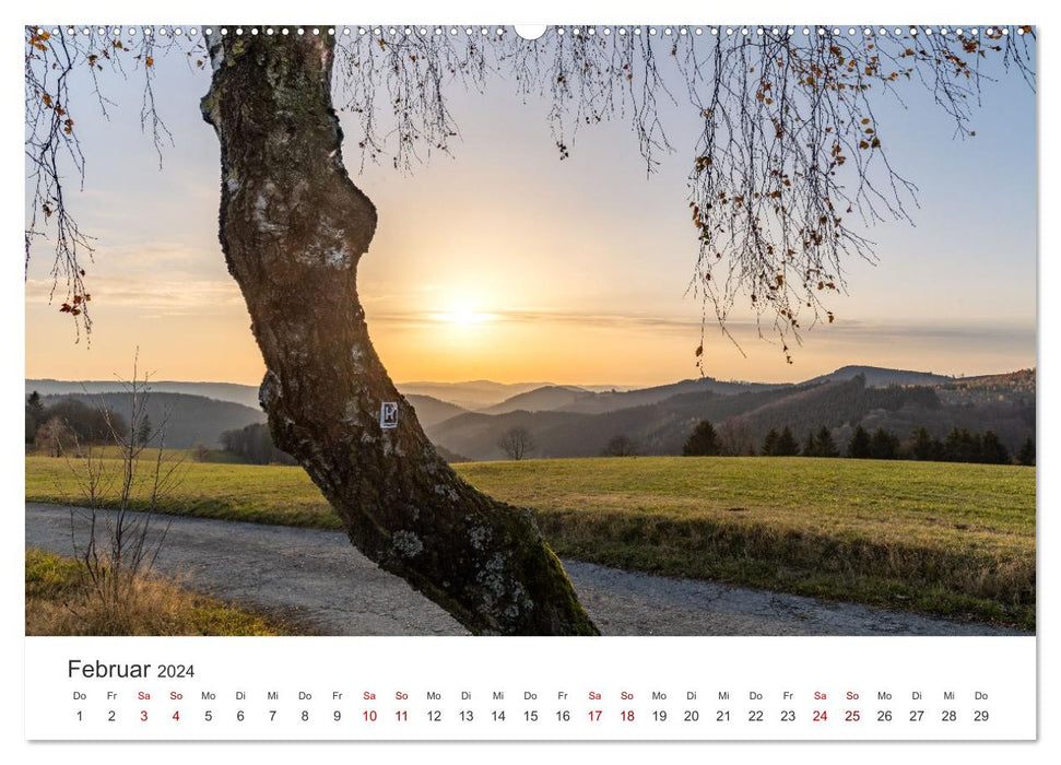 Nordenau - Die Perle des Hochsauerlandes (CALVENDO Premium Wandkalender 2024)