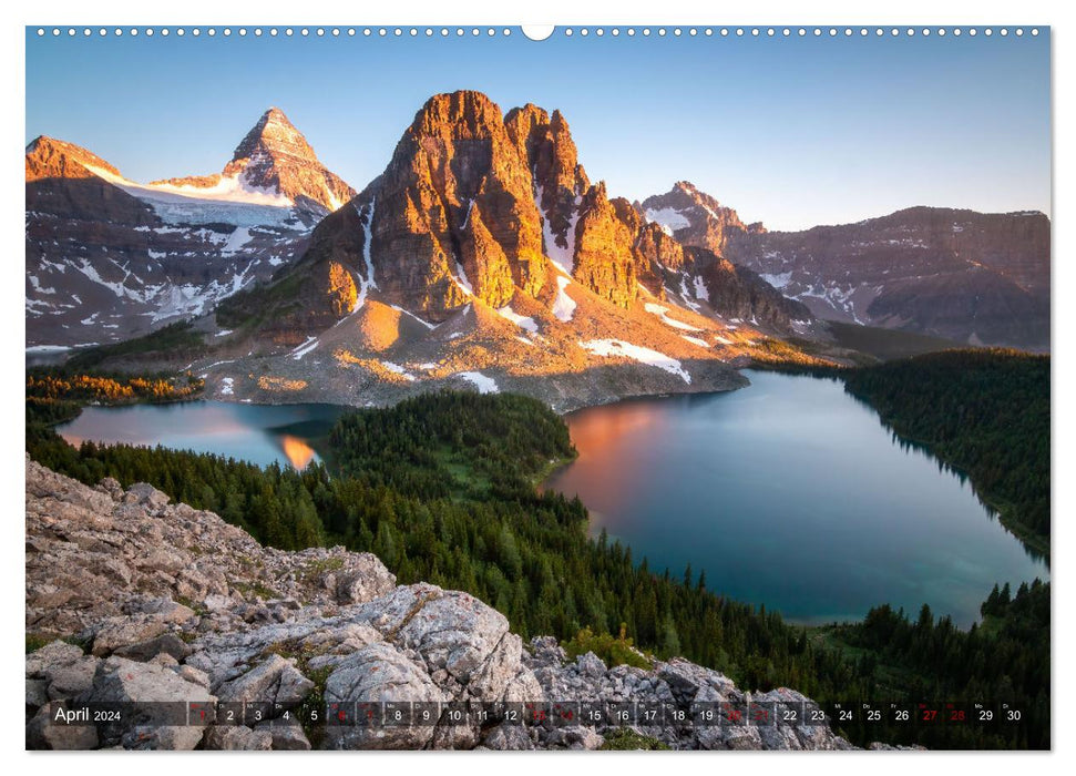 Die kanadischen Rockies (CALVENDO Wandkalender 2024)
