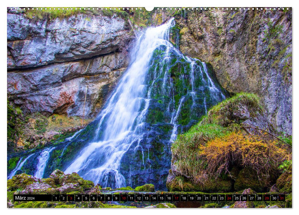 Golling an der Salzach (CALVENDO Wandkalender 2024)