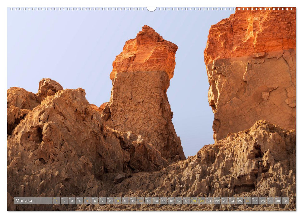 Negev – die Farben der Wüste (CALVENDO Wandkalender 2024)