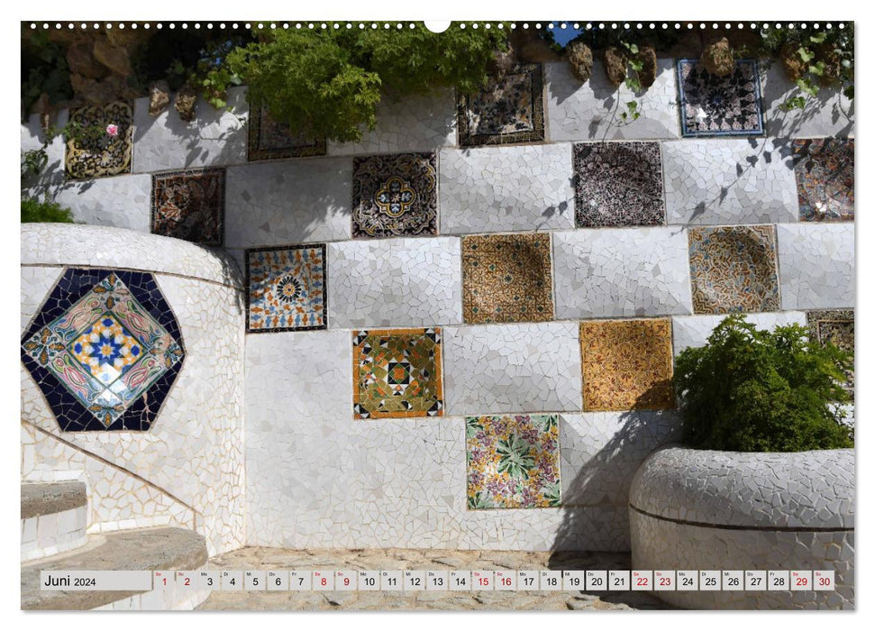 A bit of GAUDI in Barcelona (CALVENDO wall calendar 2024) 