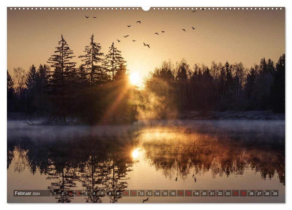 Augsburg - Stadt und Land (CALVENDO Wandkalender 2024)