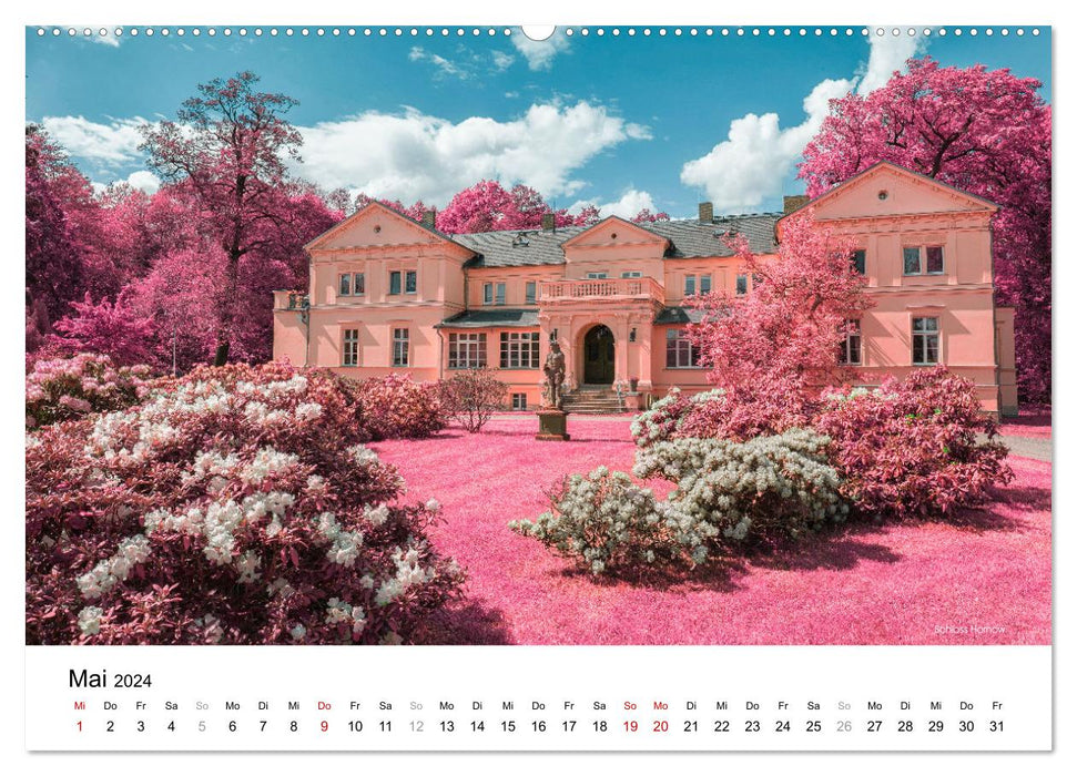 Lausitz through the infrared filter (CALVENDO wall calendar 2024) 