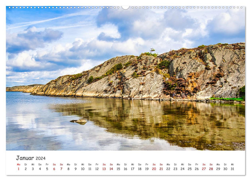 Gothenburg and archipelago islands (CALVENDO wall calendar 2024) 