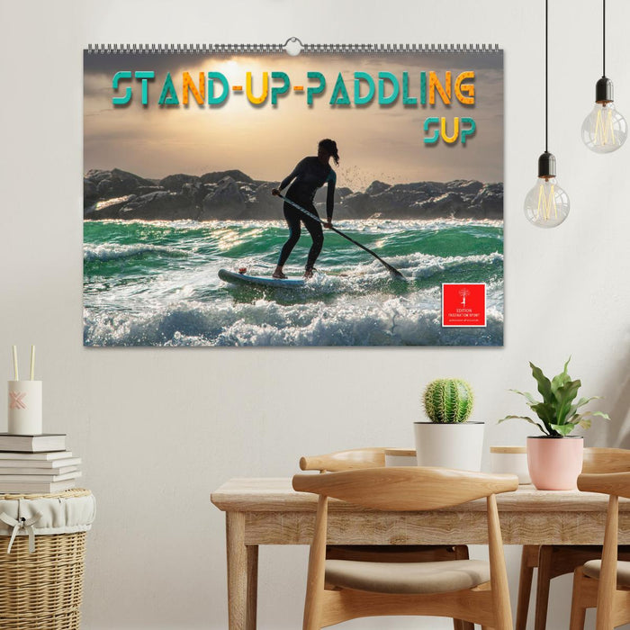 Stand-up paddling SUP (CALVENDO wall calendar 2024) 