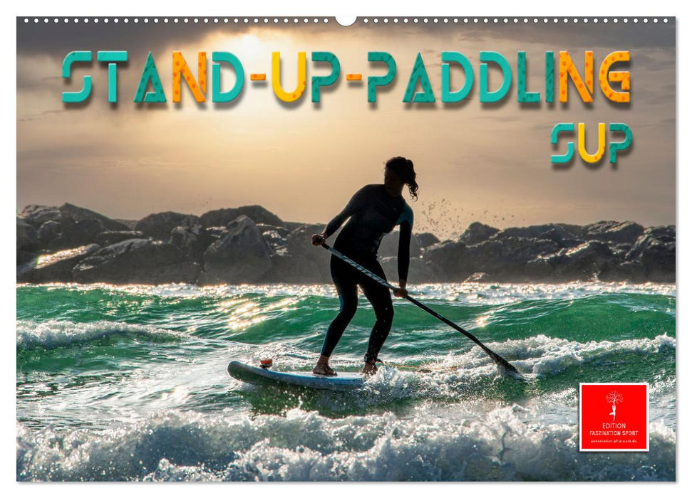 Stand-up paddling SUP (CALVENDO wall calendar 2024) 