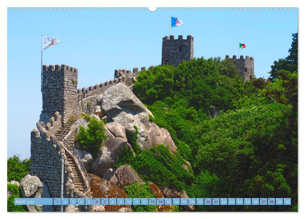 Sintra - La ville de conte de fées du Portugal (Calvendo Premium Wall Calendar 2024) 