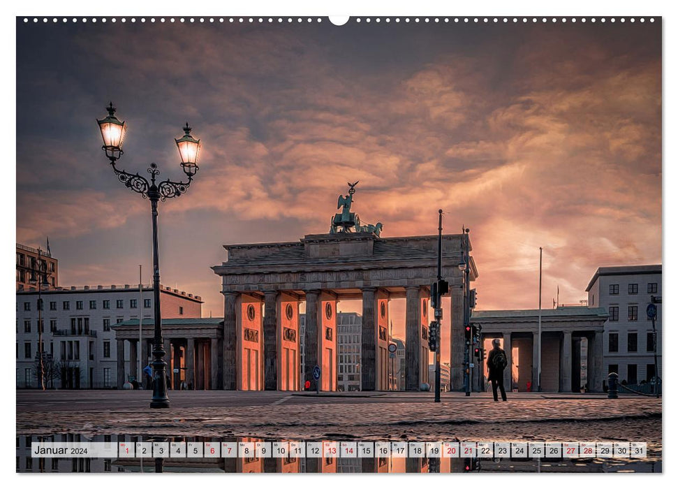 Metropolen - Weltstädte im magischen Licht (CALVENDO Wandkalender 2024)