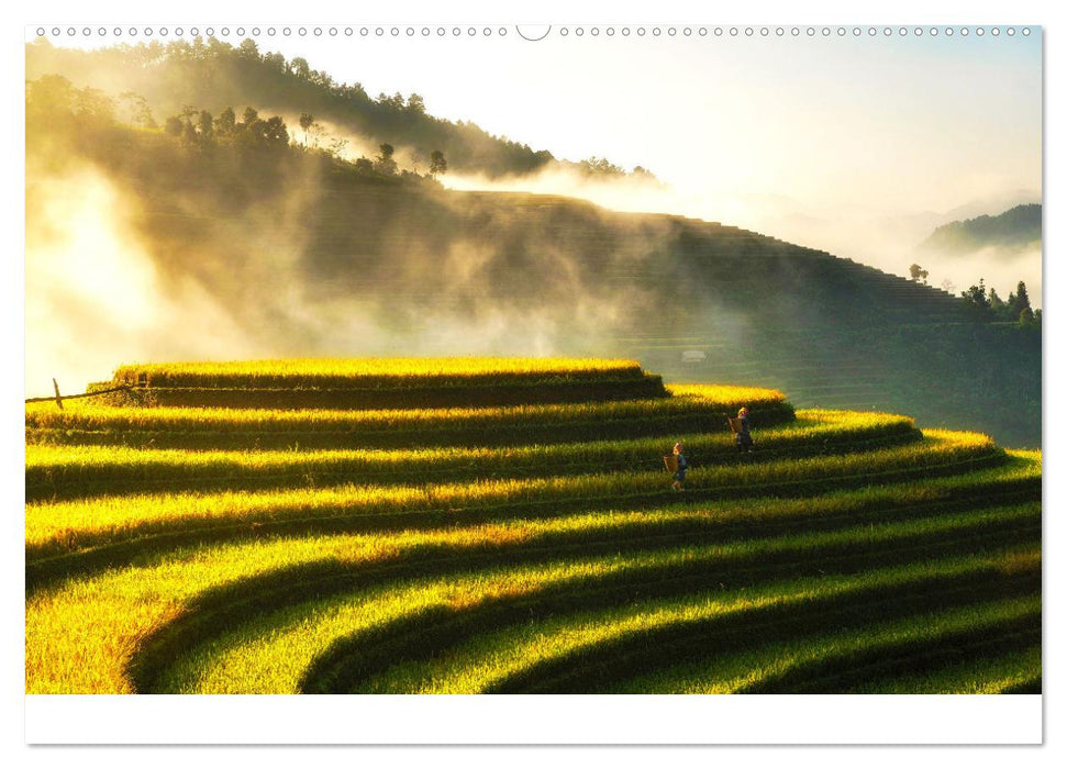 Vietnam - Le pays de l'aube. (Calendrier mural CALVENDO Premium 2024) 