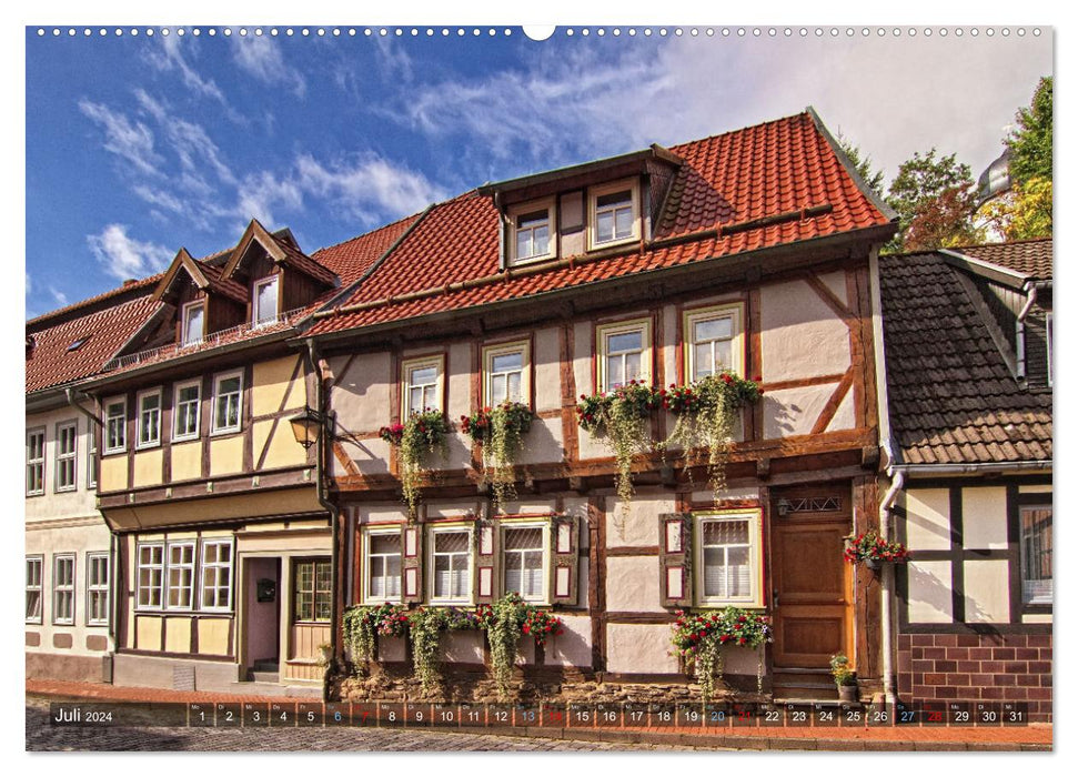 Stolberg dans le sud du Harz (Calvendo Premium Wall Calendar 2024) 