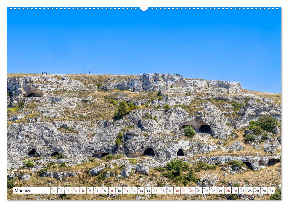 Matera - Die Stadt der Sassi (CALVENDO Premium Wandkalender 2024)