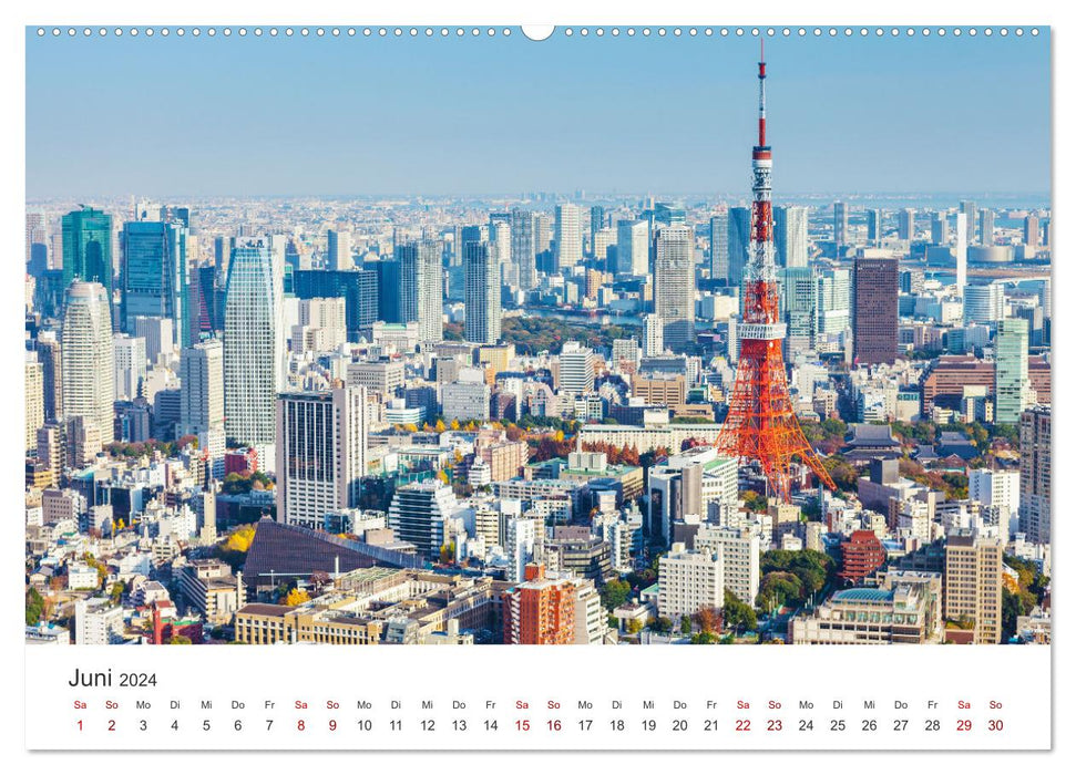 Japan - Im Land der aufgehenden Sonne. (CALVENDO Premium Wandkalender 2024)