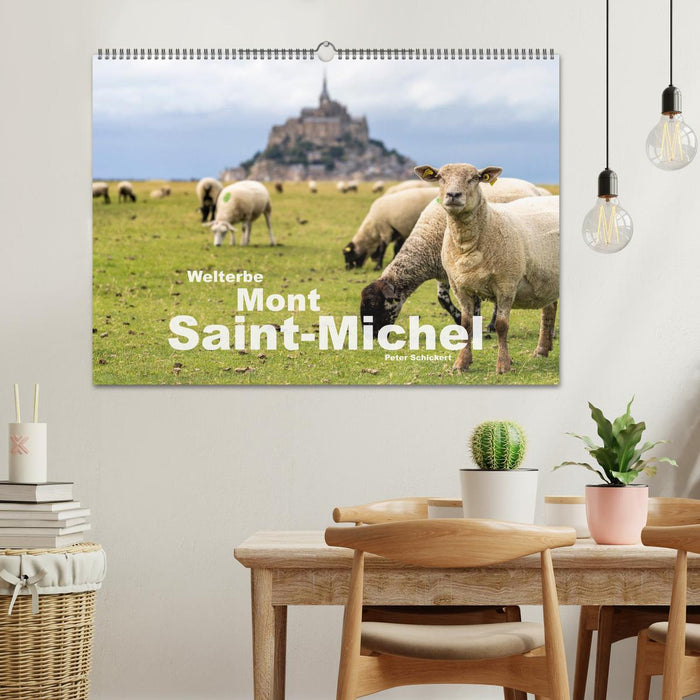 Welterbe Mont-Saint-Michel (CALVENDO Wandkalender 2024)