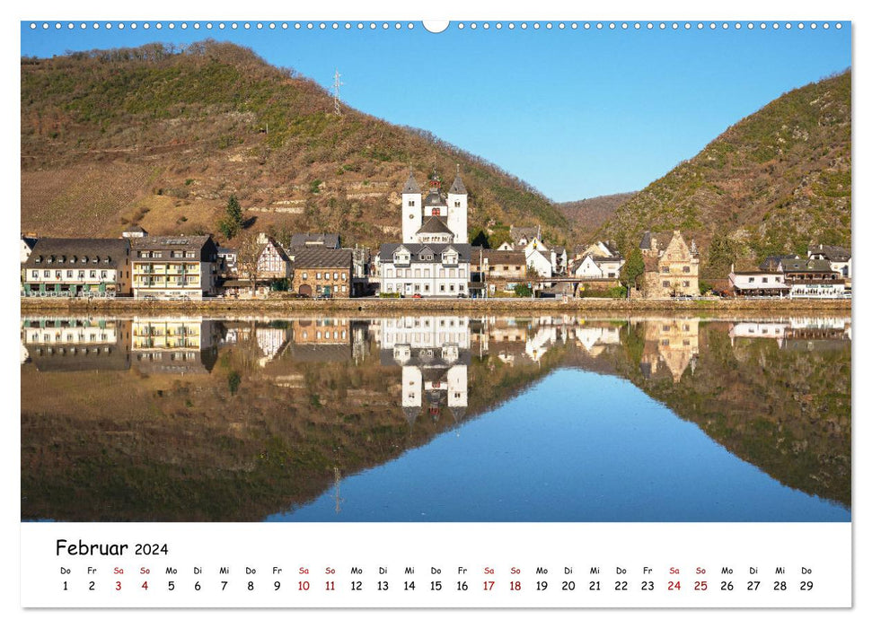 Heimat Entdecken - Die Mosel (CALVENDO Premium Wandkalender 2024)