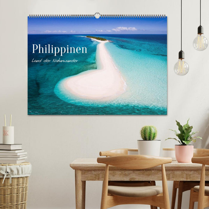 Philippines – Terre de merveilles naturelles (Calendrier mural CALVENDO 2024) 