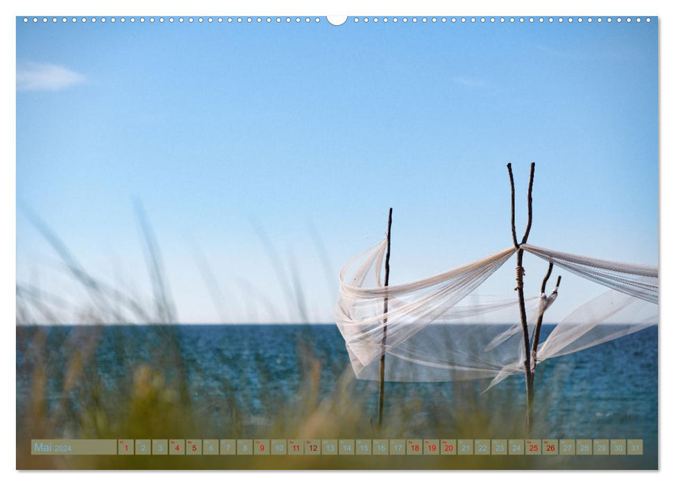 Zingst - die Ostsee von ihrer schönsten Seite (CALVENDO Premium Wandkalender 2024)