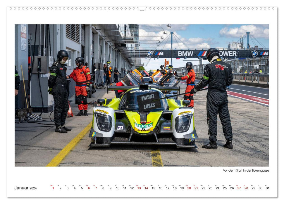 PROTOTYPE RACING - Le Mans Feeling am Nürburgring (CALVENDO Wandkalender 2024)
