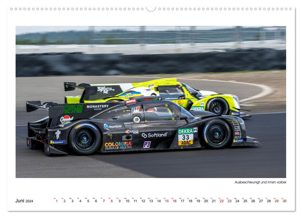 PROTOTYPE RACING - Le Mans feeling au Nürburgring (calendrier mural CALVENDO 2024)