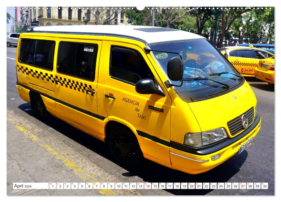 Stern-Mobile - véhicules utilitaires de Mercedes-Benz à Cuba (Calendrier mural CALVENDO Premium 2024)