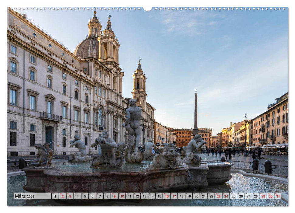 Rom - die ewige Stadt - Matteo Colombo (CALVENDO Premium Wandkalender 2024)