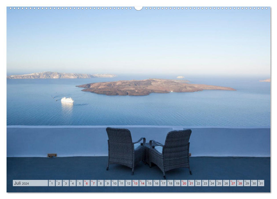 Wunderbares Santorini - Matteo Colombo (CALVENDO Premium Wandkalender 2024)