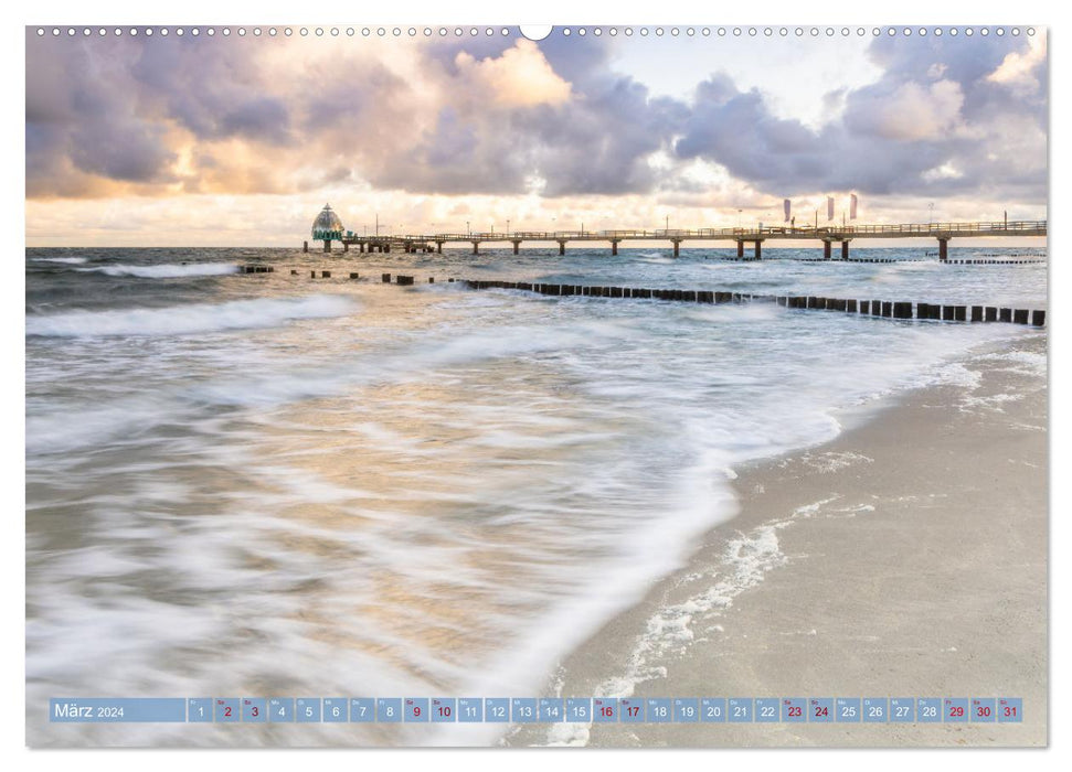 Stimmungsvolle Küstenmomente (CALVENDO Premium Wandkalender 2024)