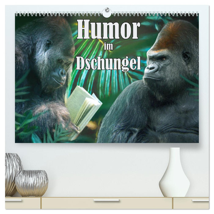 Humor in the Jungle (CALVENDO Premium Wall Calendar 2024) 