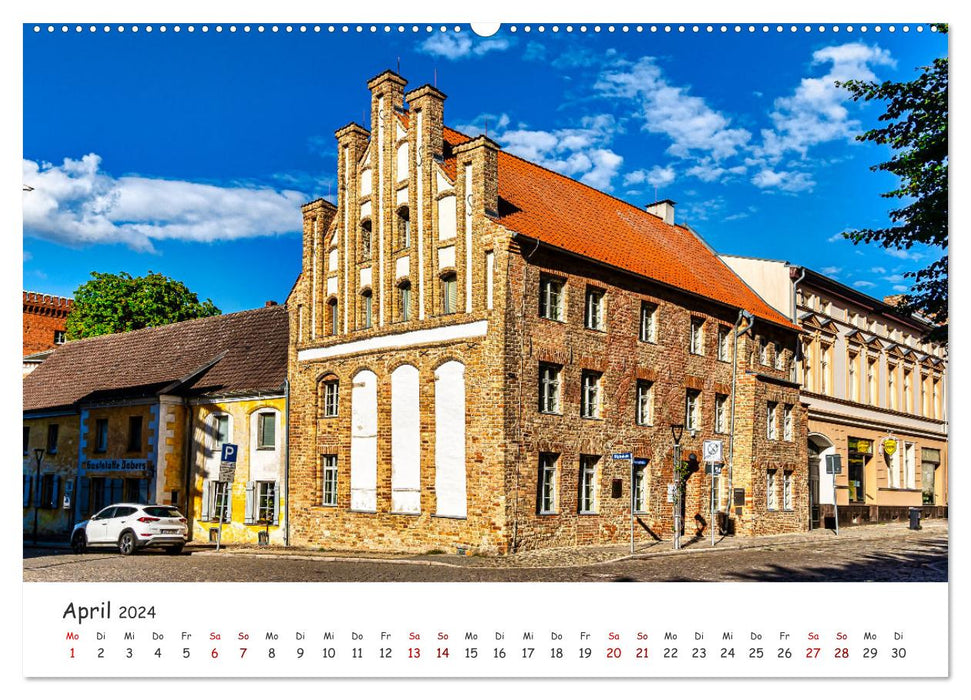 Anklam and surroundings (CALVENDO Premium Wall Calendar 2024) 