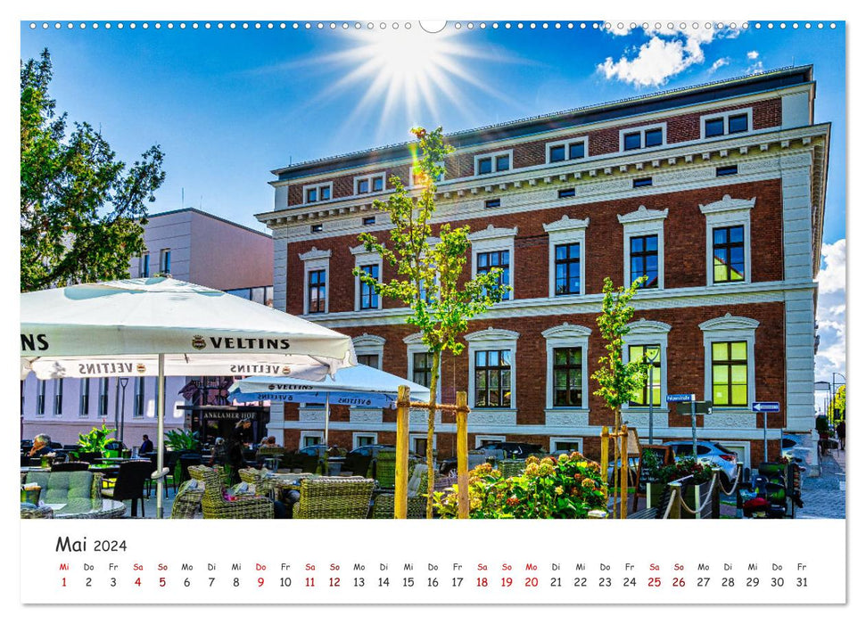 Anklam and surroundings (CALVENDO Premium Wall Calendar 2024) 