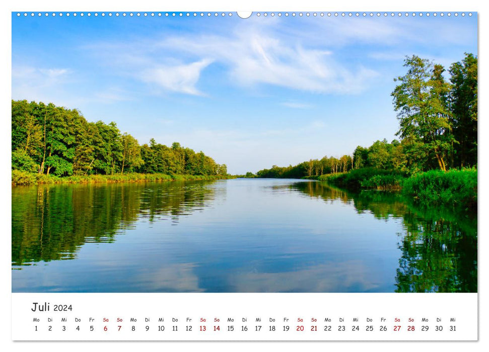 Anklam and surroundings (CALVENDO Premium Wall Calendar 2024) 