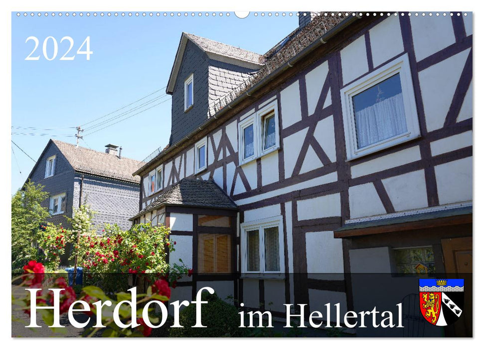Herdorf im Hellertal (CALVENDO wall calendar 2024) 