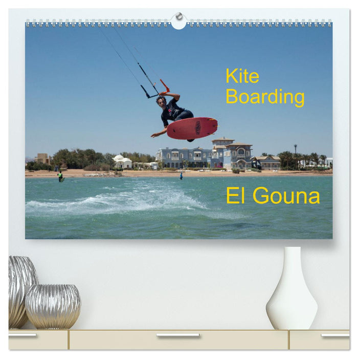 Kite Boarding El Gouna (CALVENDO Premium Wall Calendar 2024) 