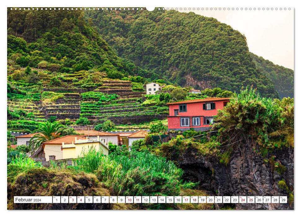 Madeira - A pearl in the Atlantic Ocean (CALVENDO wall calendar 2024) 