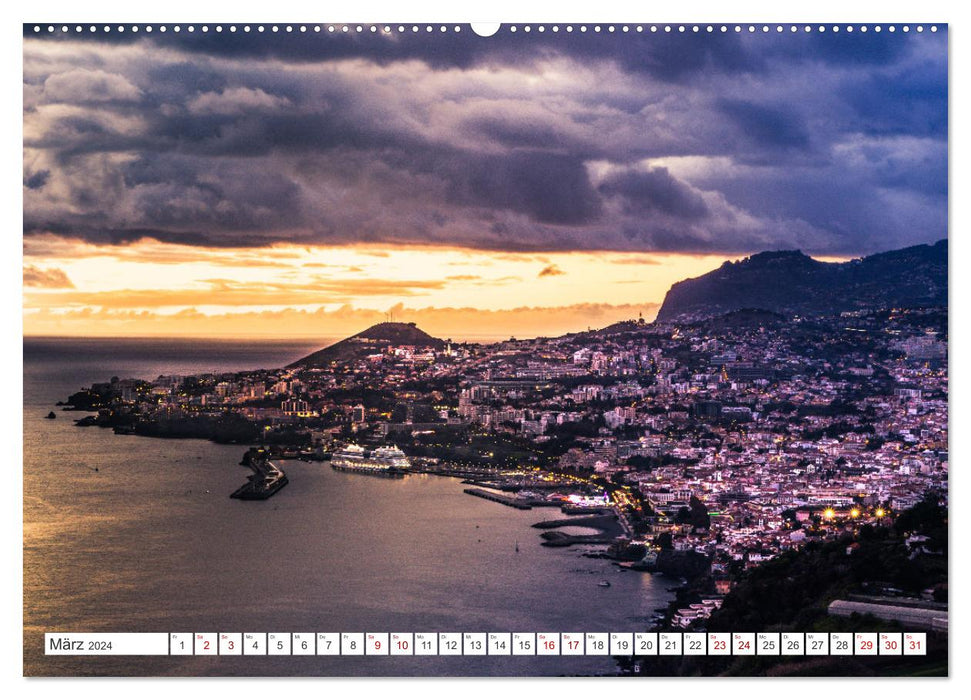 Madeira - A pearl in the Atlantic Ocean (CALVENDO wall calendar 2024) 