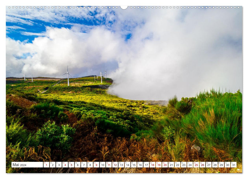 Madeira - A pearl in the Atlantic Ocean (CALVENDO wall calendar 2024) 